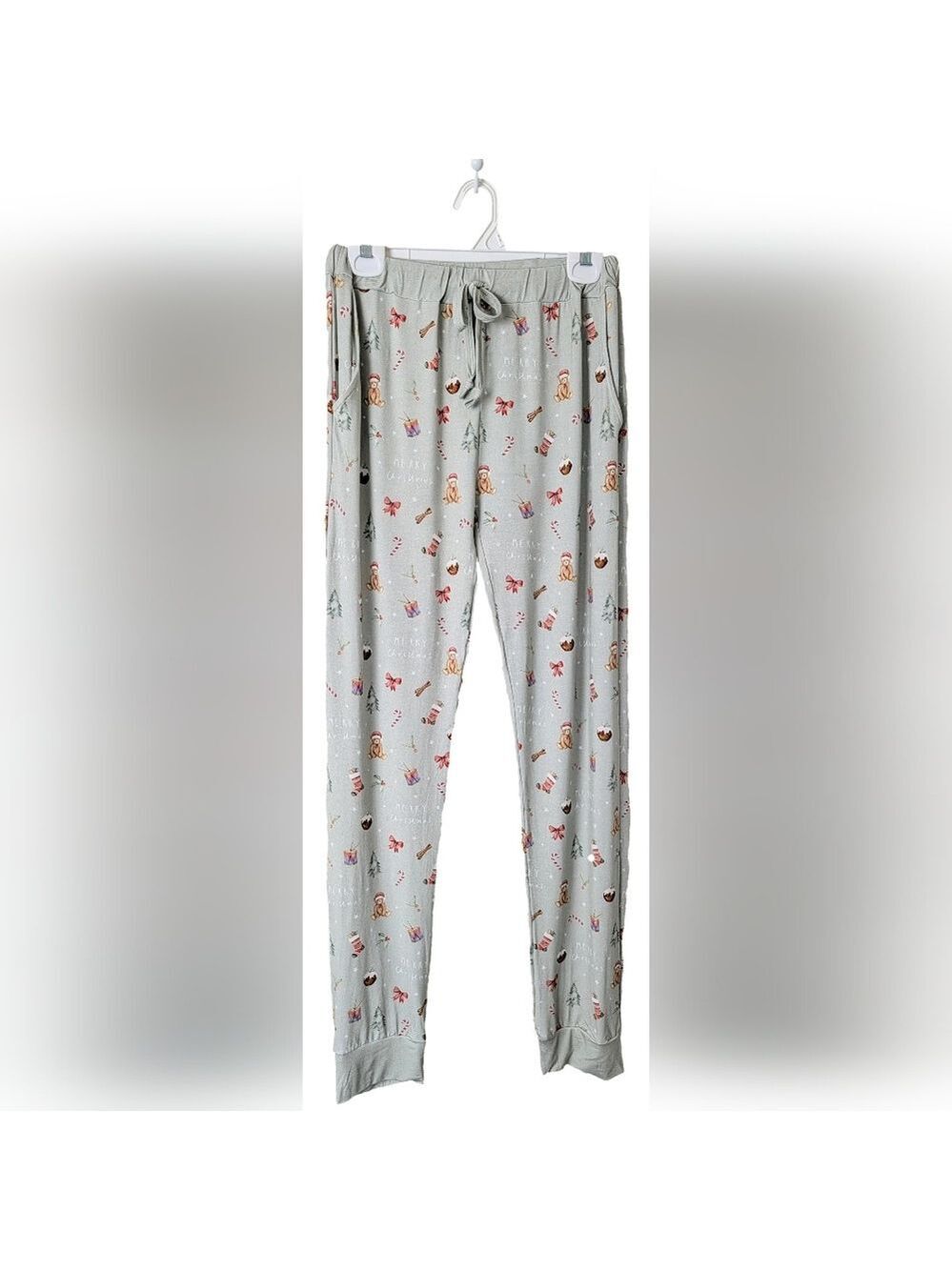 🇨🇦 Little Eyes Bamboo Merry Christmas - Adult Unisex Joggers